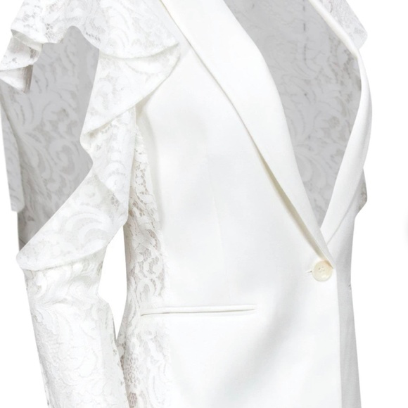 Bcbg maxazria white blazer - Picture 4 of 6